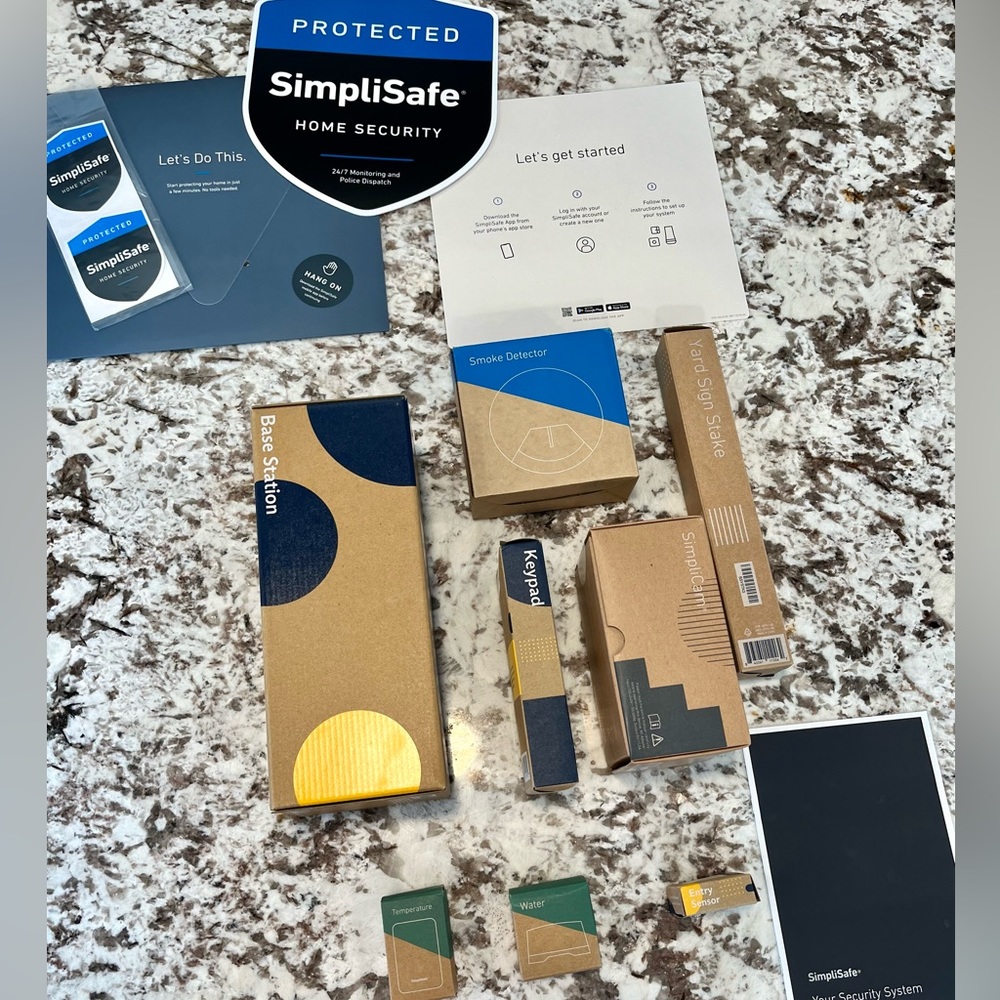 Brand new still in box’s SimpliSafe Security System.